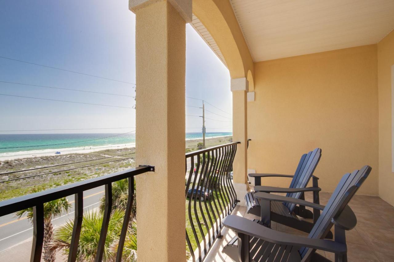 2 Gulf View Balconies! 3 Story Townhome With 4 Bedrooms, 4 Bathrooms! Sleeps12 Panama City Beach Extérieur photo