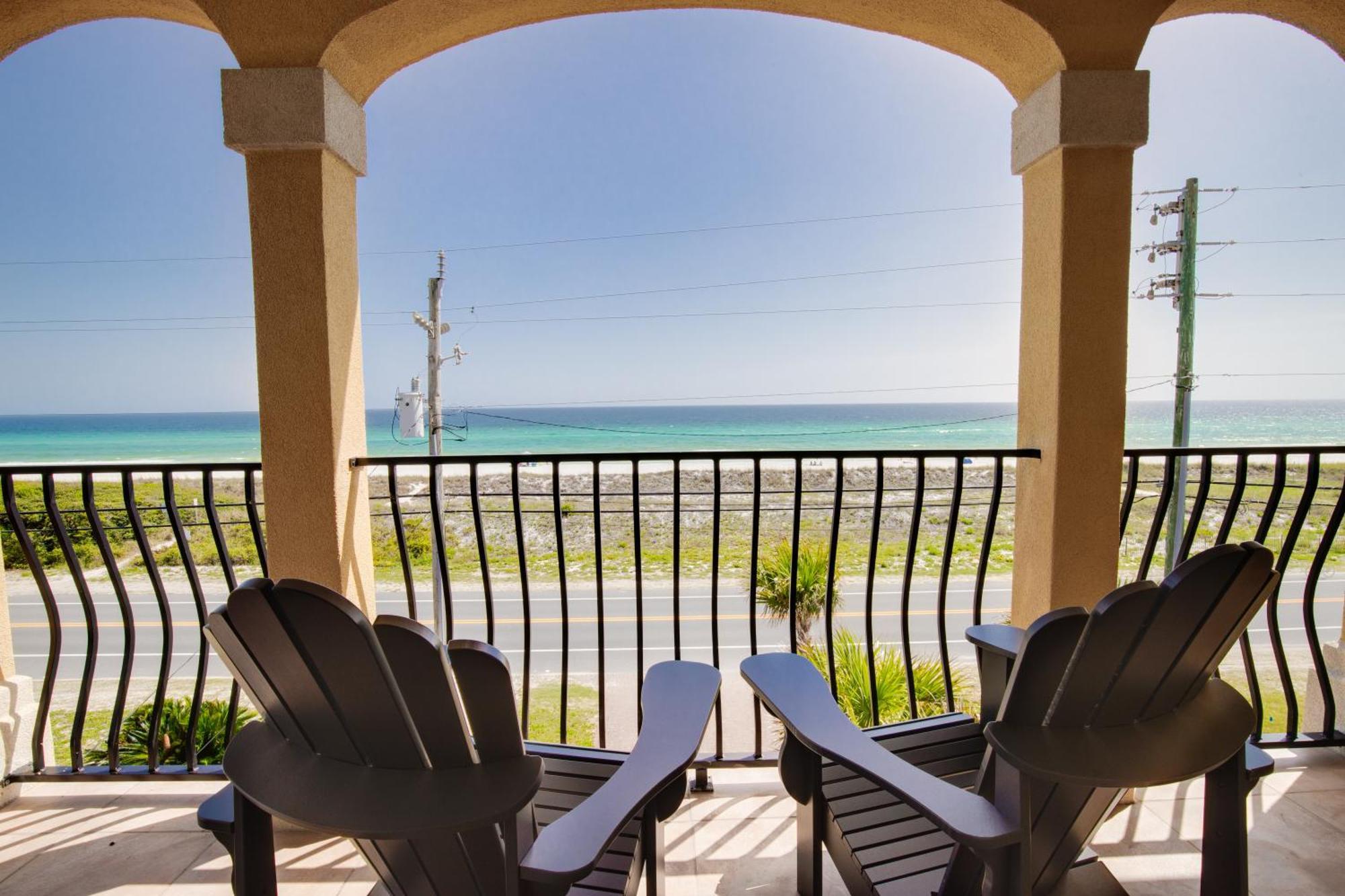 2 Gulf View Balconies! 3 Story Townhome With 4 Bedrooms, 4 Bathrooms! Sleeps12 Panama City Beach Extérieur photo